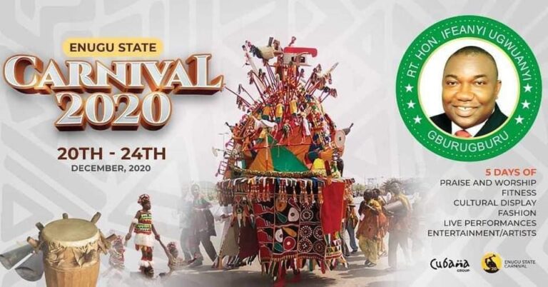 Enugu Government Resumes 2020 Christmas Carnival After 6 Years