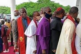 Fale Bishops at APC VP candidate unveiling in Abuja