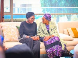 Mrs. Tinubu visits Akeredolu's widow